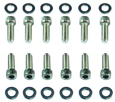 Valve Cover Bolts Holden V8 253-308 Chrome Socket Head Suit Steel Covers-Set • $19.95