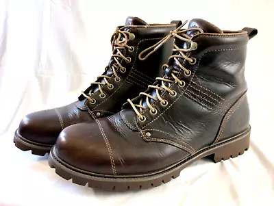 Timberland Men's Leather Ankle Boots Brown Size 13 • $47.99