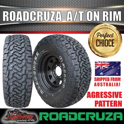 15  Black Steel Wheel & Roadcruza 235/75R15 RA1100 105T A/T Tyre 235 75 15 Tire • $245