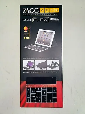 $14 • Buy New Zagg Keys Flex For Iphone 4/Ipad 2/Galaxy Tab 10.1 Bluetooth Keyboard