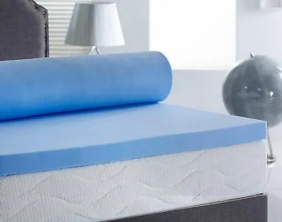High Density Upholstery Cushions Reflex Blue Firm Foam Available In All Sizes • £41.99