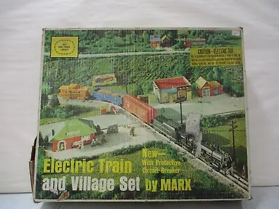 Marx Electrical Train And Village Set • $49.99