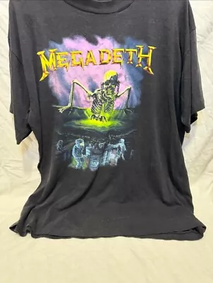 Megadeth Contaminated & Mary Jane Vintage Single Stitch Shirts X2 Rare! • $350
