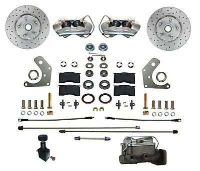 1962-72 Mopar B&E Body Leed Brakes Front Manual Disc Brake Conversion Kit (D&S) • $1269