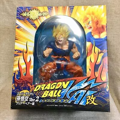 Super Statue Art Dragon Ball Kai Super Saiyan Son Goku Ver.2 • $299.56