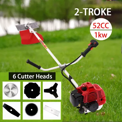 52cc Petrol Brush Cutter Whipper Snipper Weed 7IN1 Whip Line Trimmer 2 Stroke • $179.99