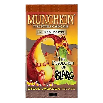 Munchkin Desolation Of Blarg Collectible Card NEW (1 Booster) • $9.49