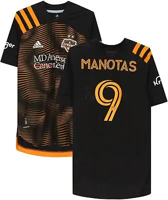 £382.93 • Buy Mauro Manotas Houston Dynamo Signed Match-Used #9 Black Jersey - 2020 Season