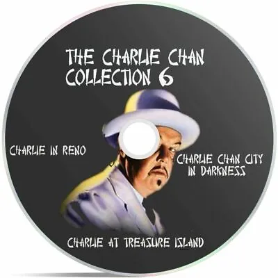 Charlie Chan Collection (6) 3 Public Domain Films Supplied On DVD Free Postage • £3.75