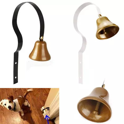 £4.53 • Buy Pet Dog Training Doorbell Traditional Retro Vintage Metal Door Bell Wall Mount