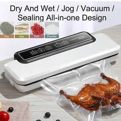 $38.98 • Buy Commercial Vacuum Sealer Machine Seal A Meal Food Saver System With Free Bags