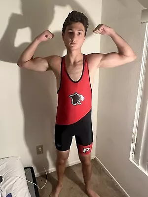 High School Wrestling Singlet XS  Small Used Men’s Boys Jaguars Cougars CK • $165