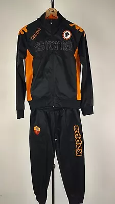 Kappa Junior Roma Suit Complete Football Man Size 2XL Tracksuit Sport Vintage • $100.56