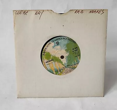 Rab Noakes - Clear Day/Wrong Joke Again - 7 Inch Music Vinyl Record • £19.95