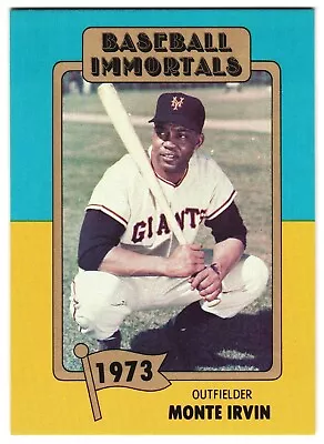 Monte Irvin 1980 TCLM Baseball Immortals Trading Card # 137 A • $2.95
