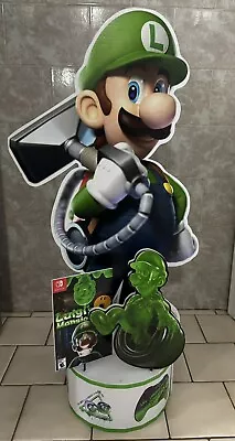 Nintendo Switch Luigi’s Mansion 3 Standee Display 40” Tall • $150