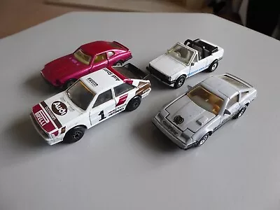 4 Unboxed Used Matchbox Diecast Cars • £8