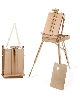 $110 • Buy Delta  Savings Club - Portable Art Easel With Storage Sketch Box, French Style A