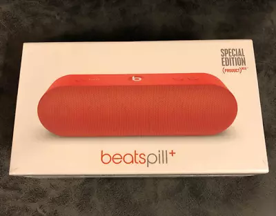 Beats By Dr. Dre Pill+ ML4Q2PA/A Red Wireless Portable Bluetooth Speaker • $180