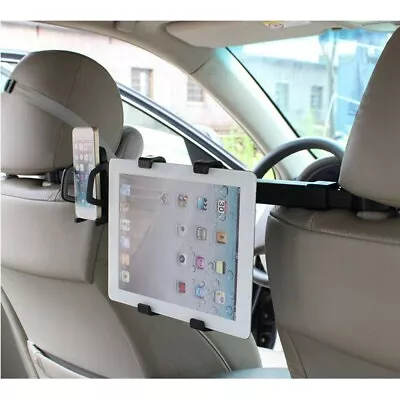 $24.99 • Buy Adjustable Car Seat Tablet Holder Phone Holder Double Holders Mount Bracket