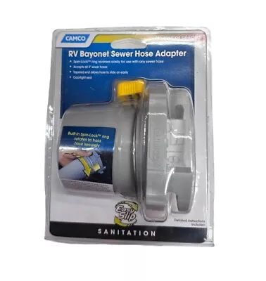 Camco 39173 RV Bayonet Sewer Hose Adapter **SALE** • $10.98