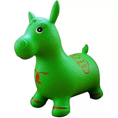 AppleRound Green Horse Hopper Pump Included (Inflatable Jumping Horse Space • $30.79