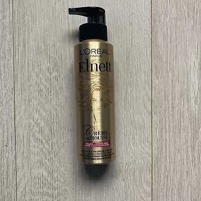 L'Oreal Elnett Satin Creme De Mousse Volume + Strong Hold 200ml • £8