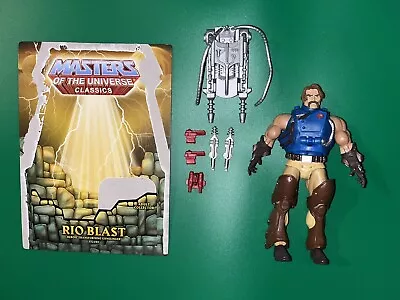 Masters Of The Universe Classics Rio Blast Loose Complete MOTUC MOTU Mattel • $16.50