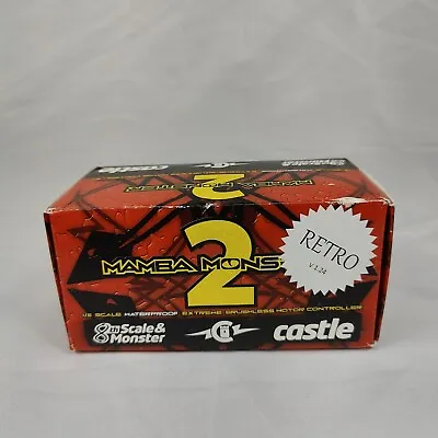 Castle Creations Mamba Monster 2 RETRO FW V1.24 *NO CURRENT LIMITING* • $219