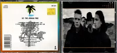 £3.49 • Buy U2 - The Joshua Tree 1987 11 Track CD Album VGC Island Records Bono