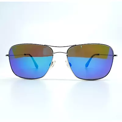 Maui Jim Silver Tortoise Wiki Wiki Sunglass MJ-246-17 59/17-120 Blue Lens H8549 • $49.87