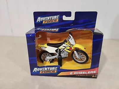 Suzuki RMZ 250 Motocross Bike Adventure Force Two Wheels 1:18 Replica Die Cast  • $14.99