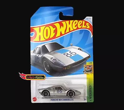 Hot Wheels PORSCHE 904 CARRERA GTS HW EXOTICS H CASE 2024 • £10