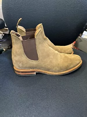 Viberg Suede Chelsea Boots!! Size 10! • $145