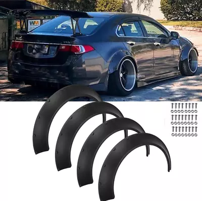 Car Fender Flares Extra Wide Body Kit Wheel Arches 80mm For Acura TSX 2004-2014 • $99.19