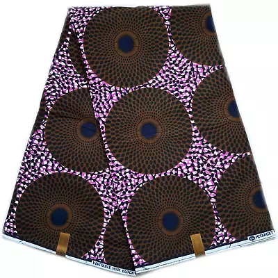 £21.98 • Buy Quality African Fabric Print 100% Cotton Rich Ethnic Ankara Yards 