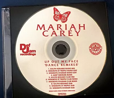 Mariah Carey Nicki Minaj Up Out My Face Remixes Single Promo CD 10 Tracks • $50