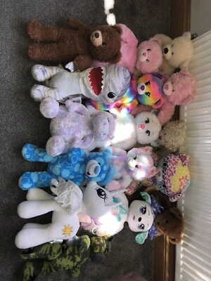 £25 • Buy Huge Joblot Build A Bears X14 Happy Birthday/disney Princess Frozen/pony/ Shark