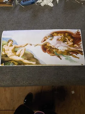 The Creation Of Adam Michelangelo Poster • $14.99