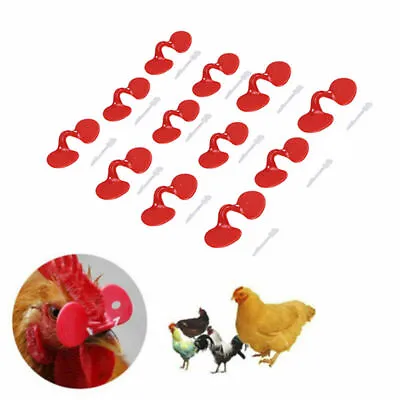 20x Farm Chicken Cock Peepers Pheasant Poultry Blinders Spectacles Eye Glasses • $5.63
