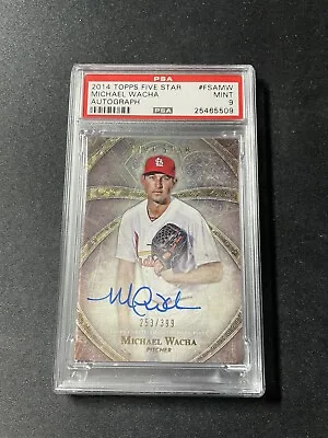 2014 Topps Five Star Auto /399 Michael Wacha #FSA-MW Cardinals • $19.97