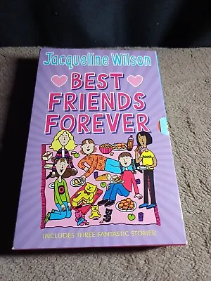 Jacqueline Wilson Best Friends Forever 3 Book Set. VGC • £8.99