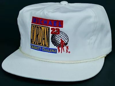 $44.99 • Buy NEW Vintage Michael Jordan Celebrity Challenge Golf Hat - 23 1993 93 White