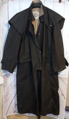 £70 • Buy Australian Driza-Bone XL Oilskin Outback Storm Coat VINTAGE 1990s
