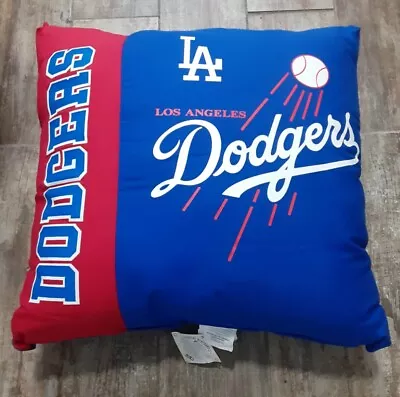 MLB Vintage Rare Dodgers Decorative Pillow Original Licensed~NEW Sz. 27 X27  • $144.99