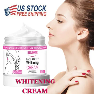 $8.99 • Buy Dark Skin Permanent Whitening Cream Body Bleaching Lightening Brightening Lotion