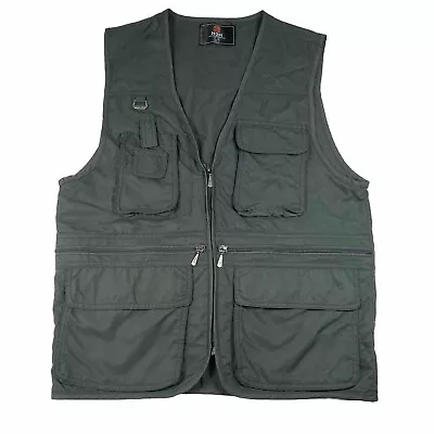 H2H Fishing Vest Size Medium Olive Green Lightweight • $20