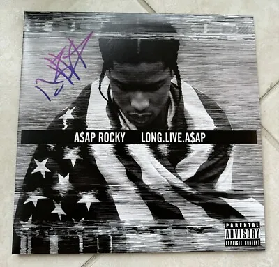 A$AP ASAP Rocky Signed Autographed Long.Live.A$AP Album LP Vinyl JSA COA • £475.03