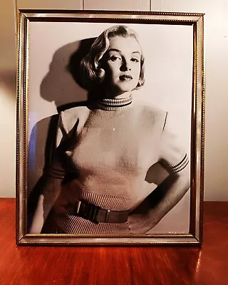 Beautiful Vintage Marilyn Monroe Framed Black And White 8x10! • $99.99