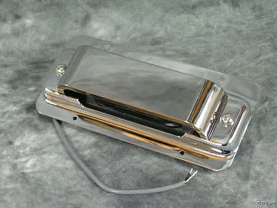 NEW Rickenbacker 4003 Bass Guitar Chrome Bridge Pickup Ring Cover Assembly Parts • $435